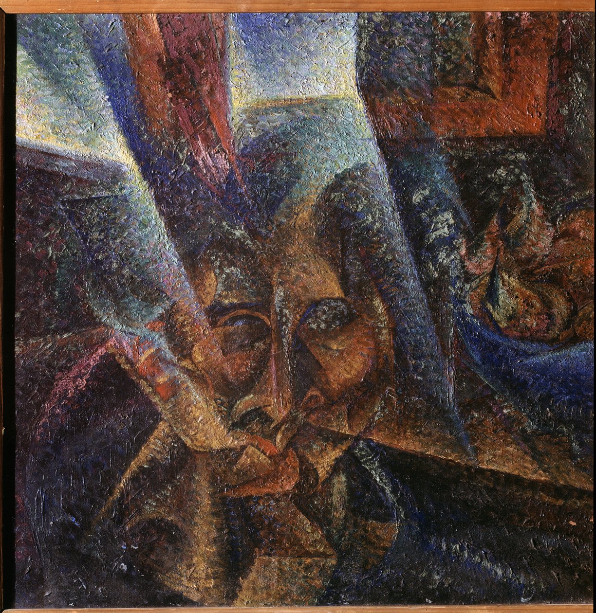 Valo, kasvot ja tunnelma tekijältä Umberto Boccioni