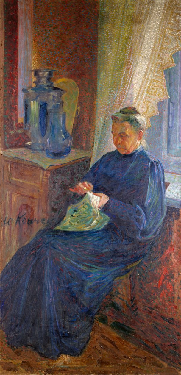 Madame Sophie Popoffin muotokuva tekijältä Umberto Boccioni