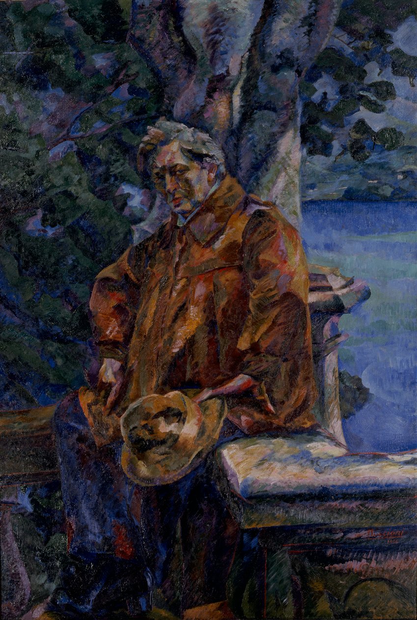 Muotokuva mestari Busonista tekijältä Umberto Boccioni