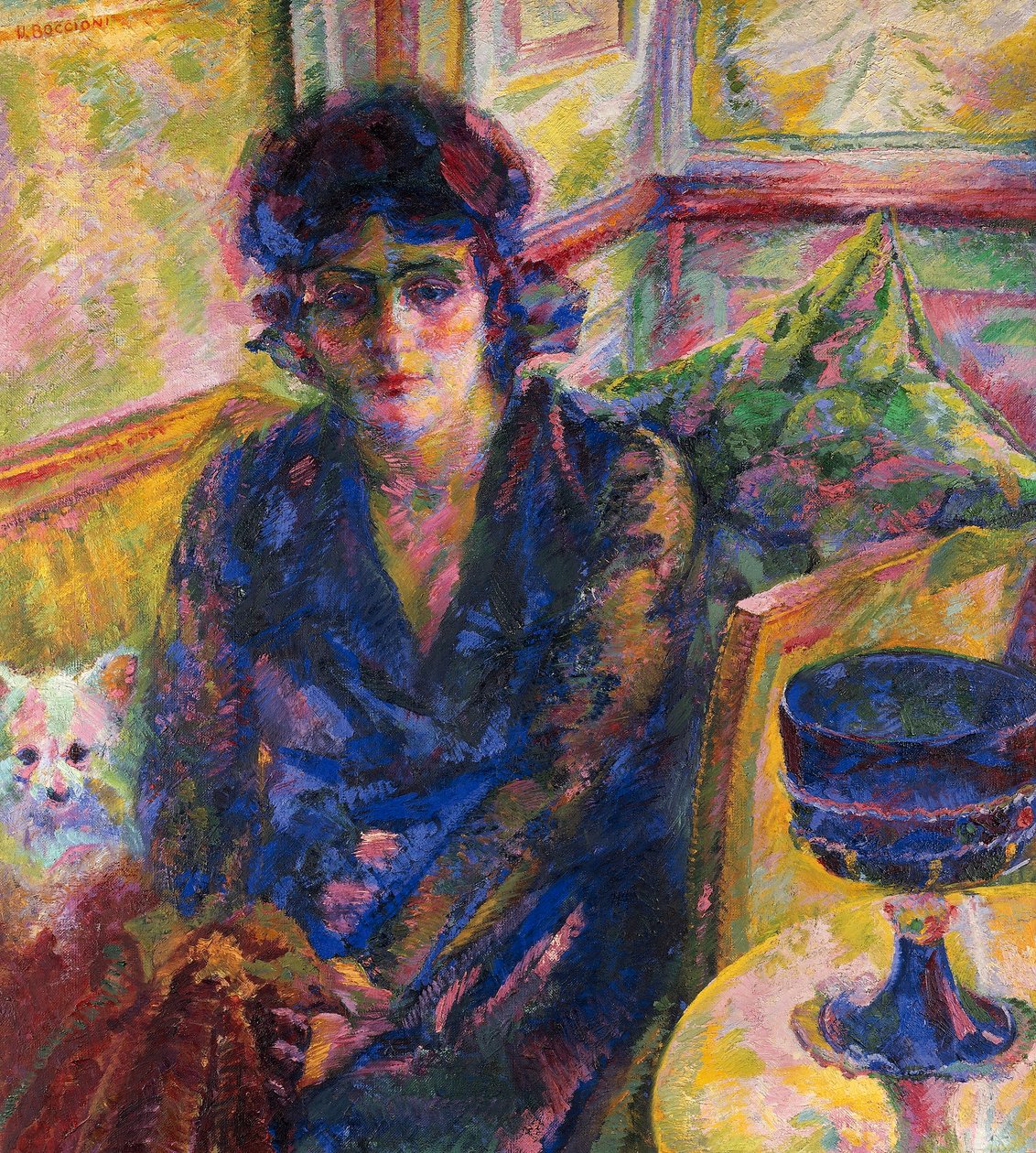 Rouva Cragnolini Fannan muotokuva tekijältä Umberto Boccioni