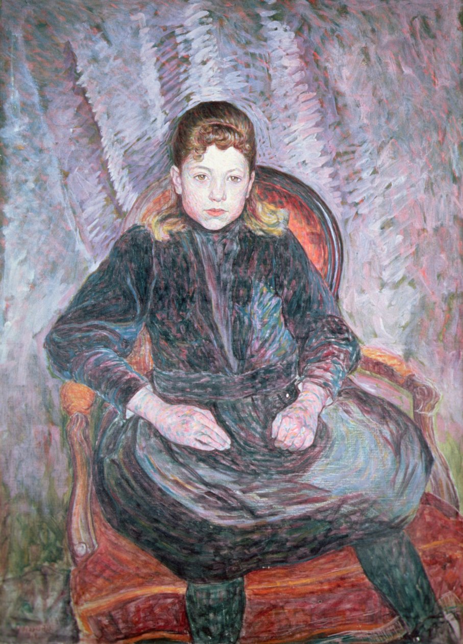 Nuoren tytön muotokuva tekijältä Umberto Boccioni