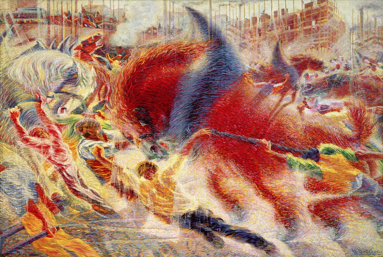 Kaupunki nousee tekijältä Umberto Boccioni