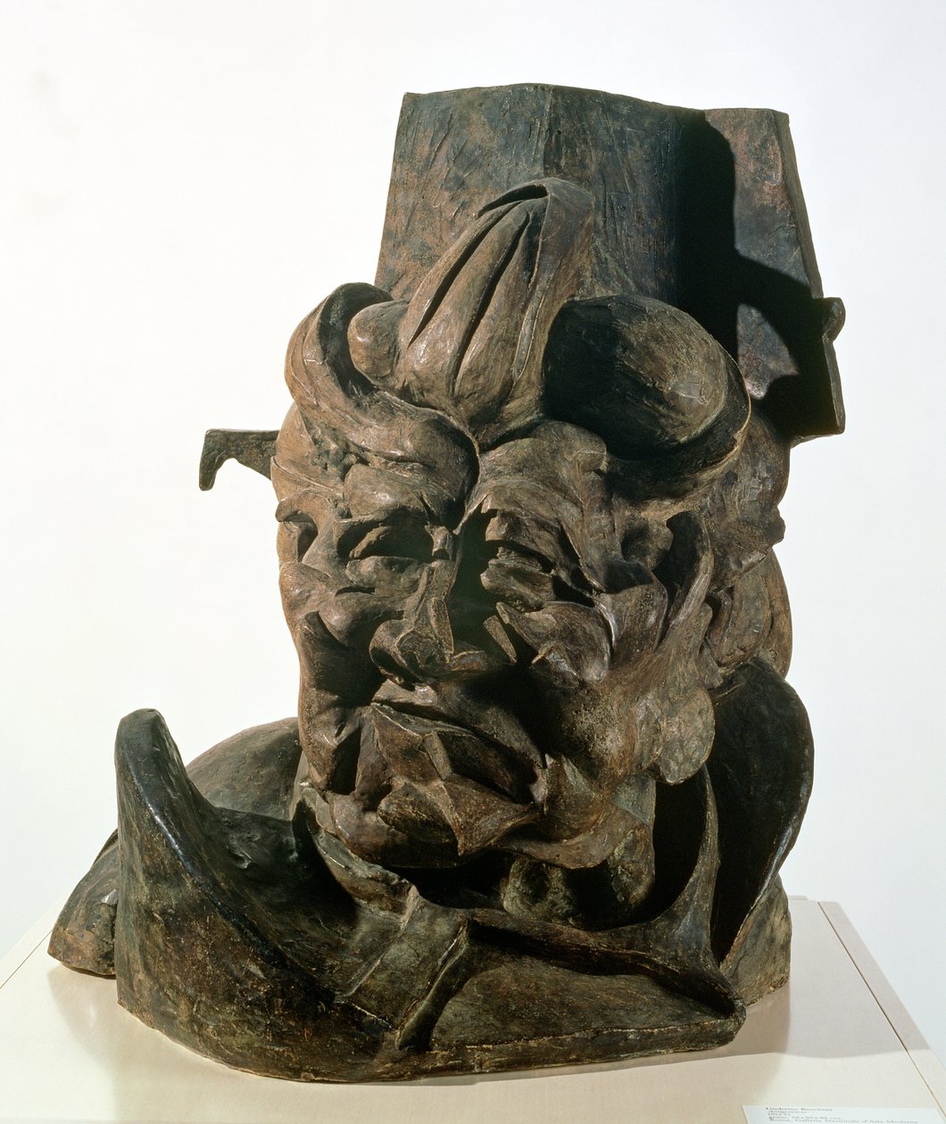 Epäystävällinen, 1912 (pronssi) tekijältä Umberto Boccioni