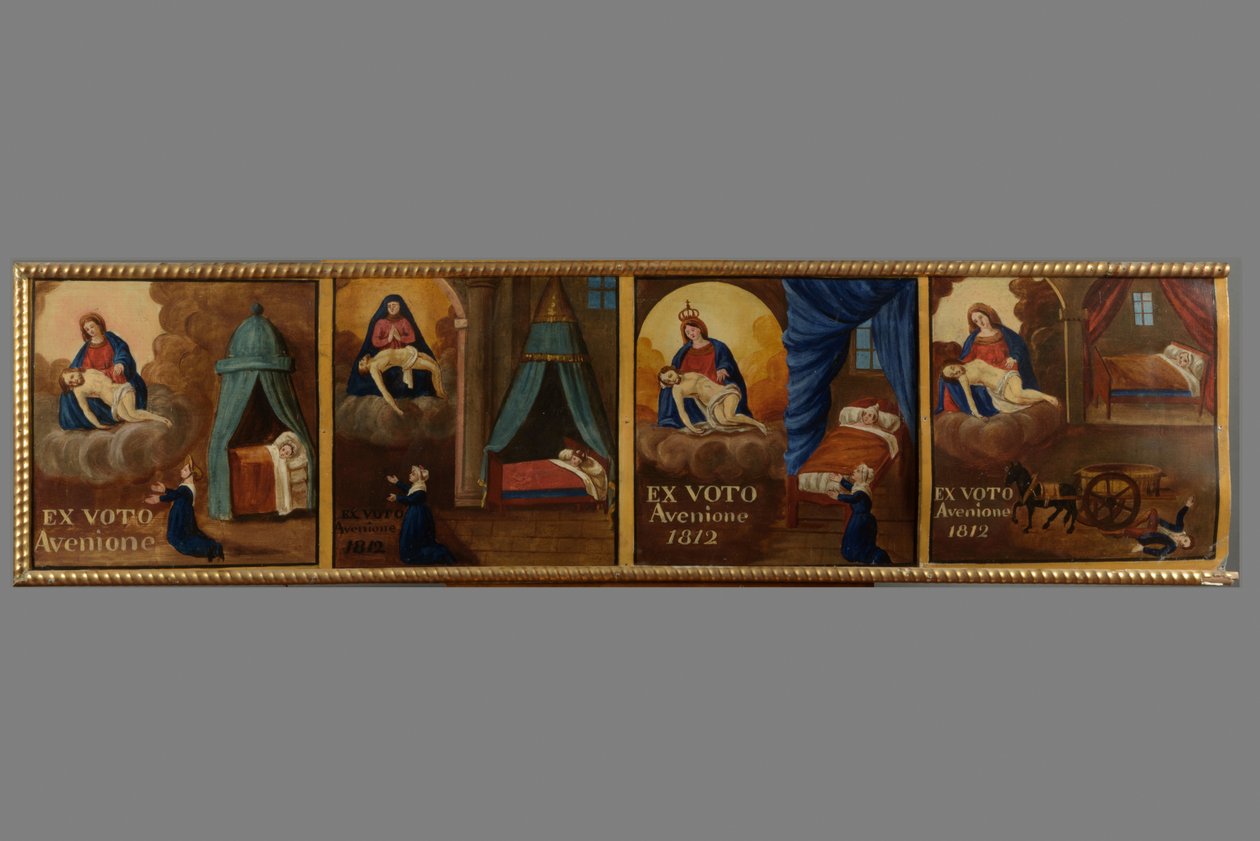 Ex-voto de la chapelle Notre-Dame de Pitié tekijältä Unbekannt Unbekannt