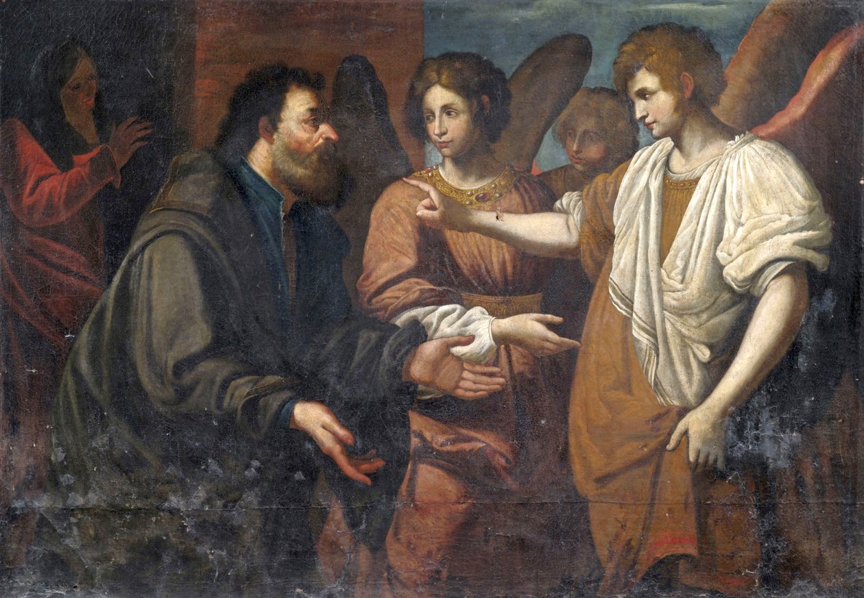 Abraham und die drei Engel tekijältä Unbekannt Unbekannt