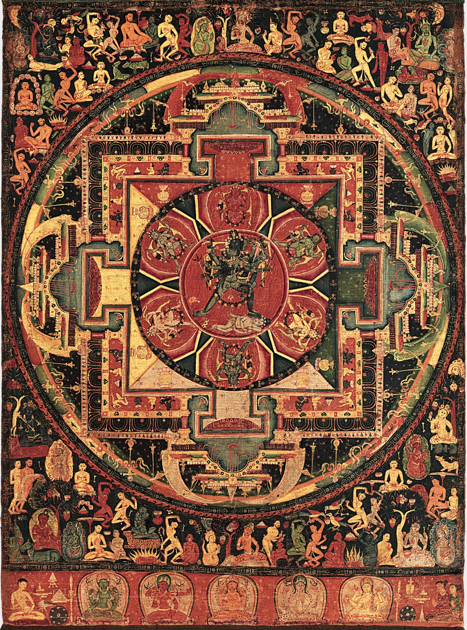 Chakrasamvara Mandala tekijältä Unbekannt Unbekannt
