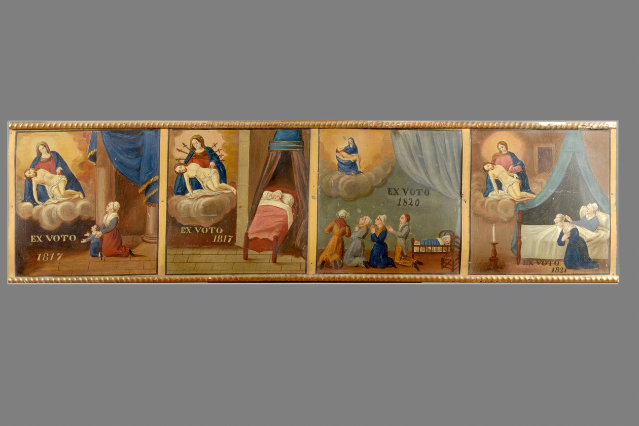 Ex-voto de la chapelle Notre-Dame de Pitié tekijältä Unbekannt Unbekannt