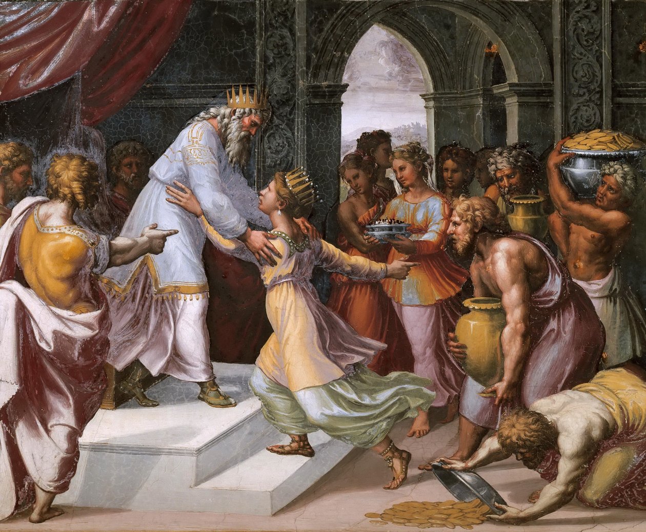 Fresco Palazzi Pontifici, Vatikaani tekijältä Unbekannt Unbekannt