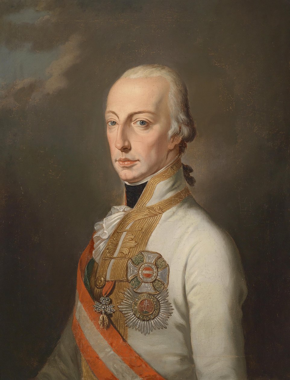 Kaiser Franz I. von Österreich paikassa Feldmarschallsuniform, dekoriert mit den österreichischen Hausorden tekijältä Unbekannt Unbekannt