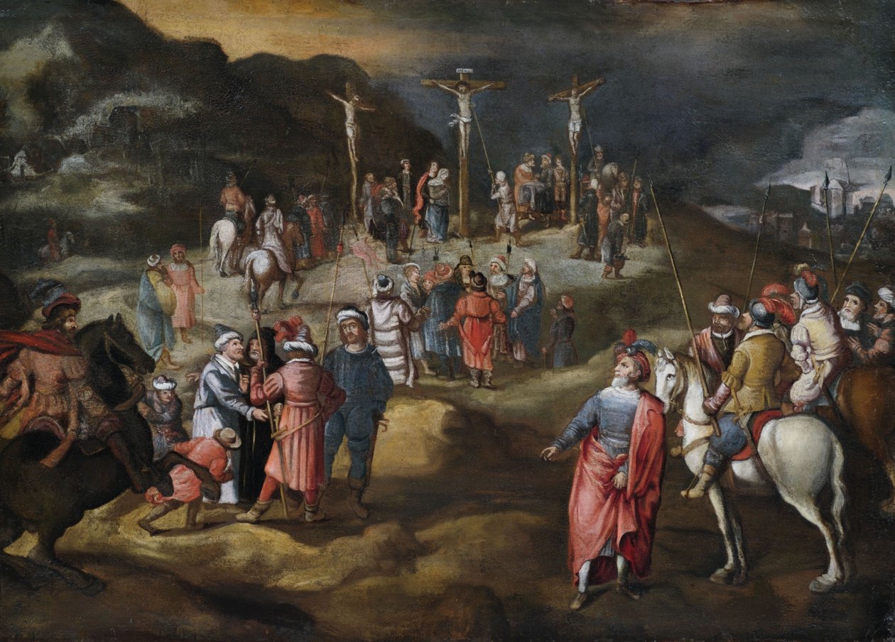 Kreuzigung Christi auf dem Kalvarienberg tekijältä Unbekannt Unbekannt