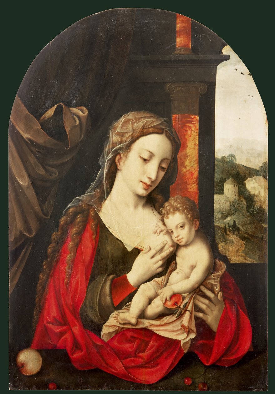 Madonna con Bambino tekijältä Unbekannt Unbekannt