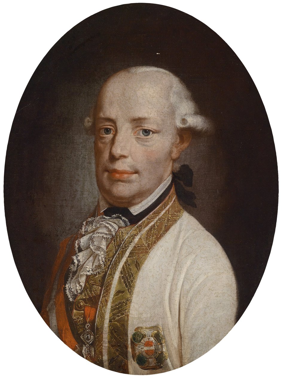 Muotokuva keisari Leopold II: sta (1747-1792) tekijältä Unbekannt Unbekannt