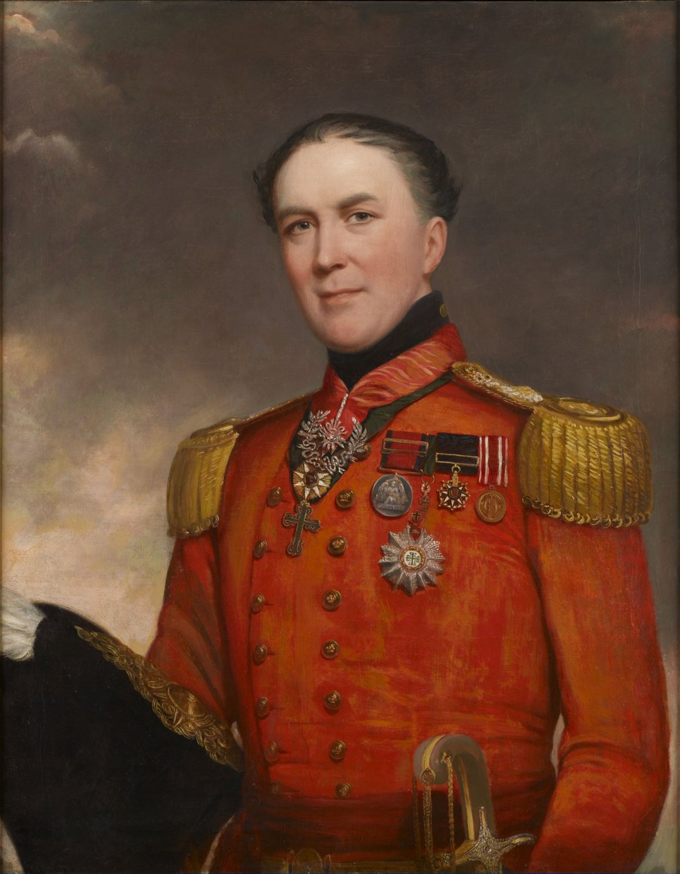 Sir George Lloyd Hodgesin muotokuva tekijältä Unbekannt Unbekannt