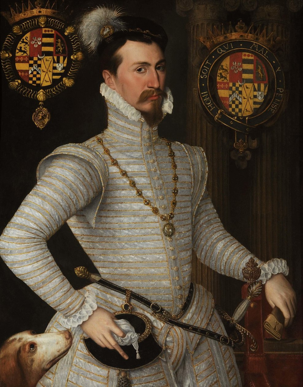 Robert Dudley, Leicesterin jaarli tekijältä Unbekannt Unbekannt