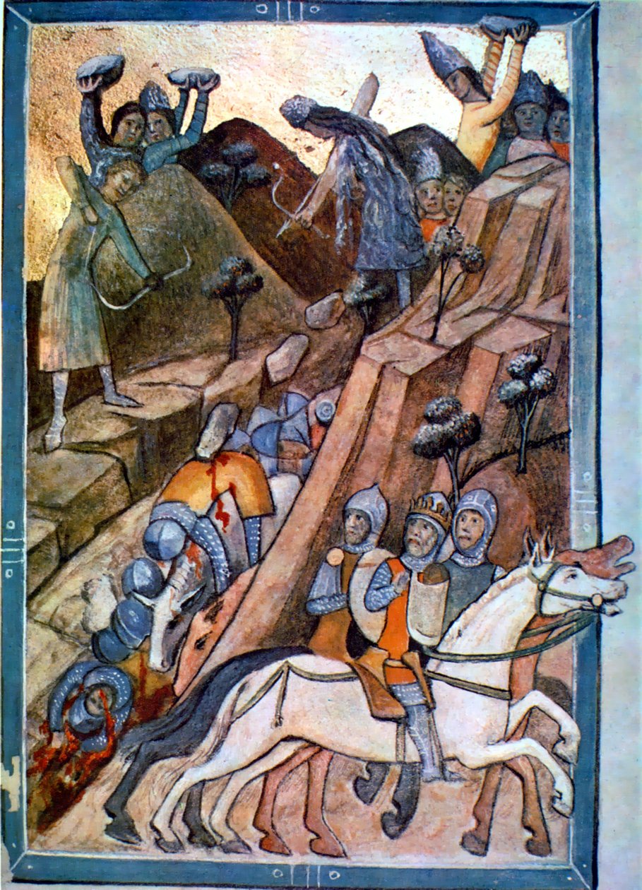 Posadan taistelu Chronicon Pictum s. 146 tekijältä Unbekannt Unbekannt