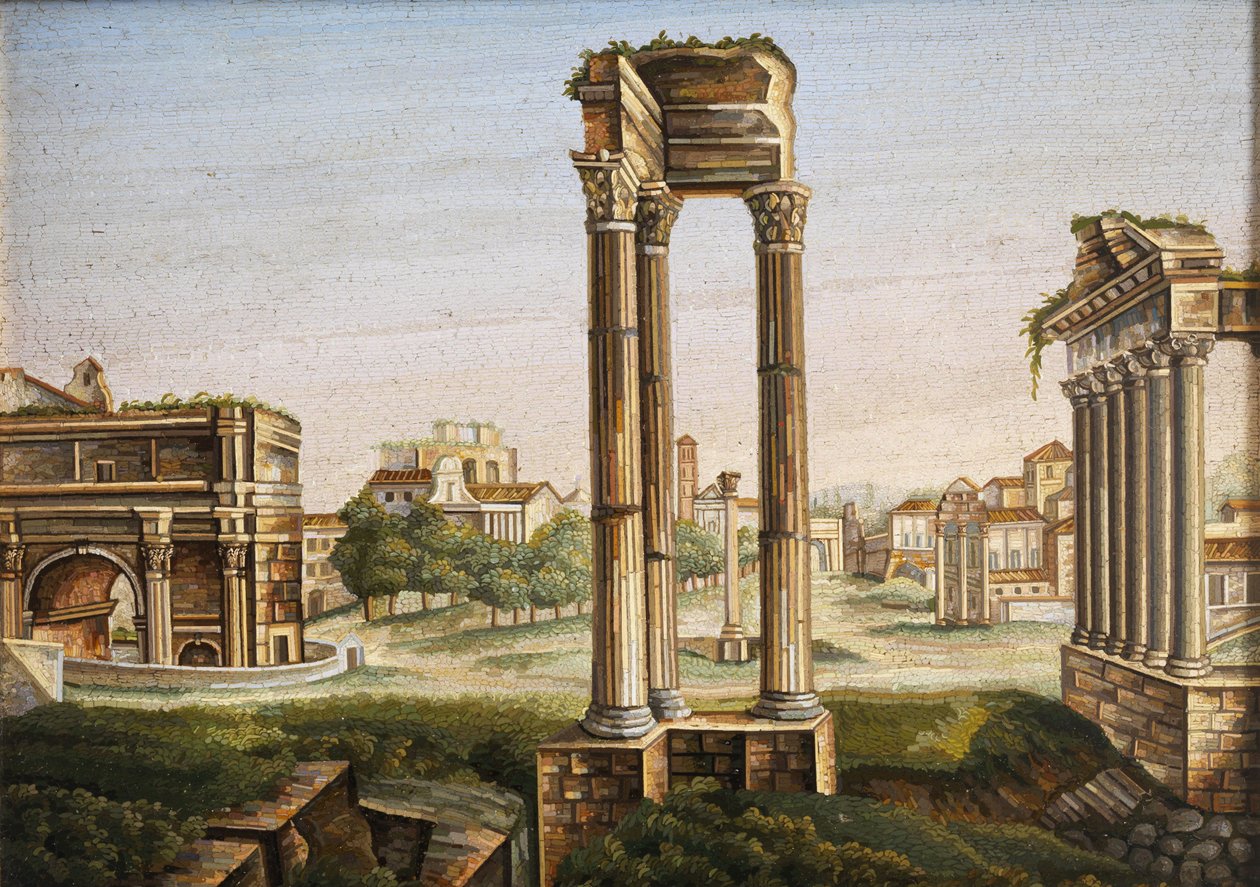 Forum Romanum tekijältä Unbekannt Unbekannt
