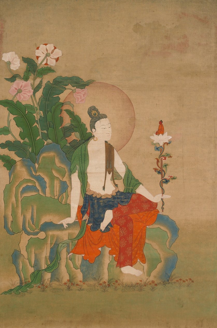 Avalokiteshvara, yksi kahdeksasta suuresta bodhisattvasta tekijältä Unbekannt Unbekannt