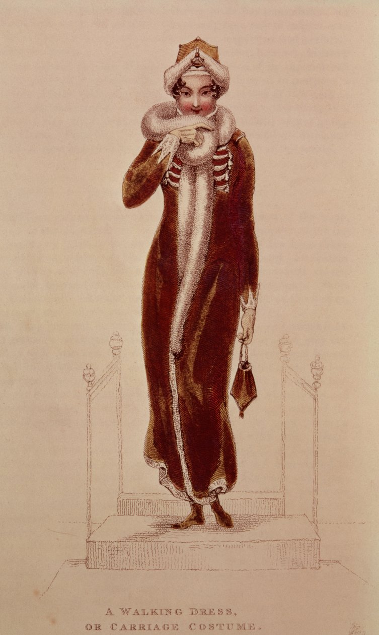 Kuljetusasu, Ackermann-printti, 1811 tekijältä Unbekannt Unbekannt