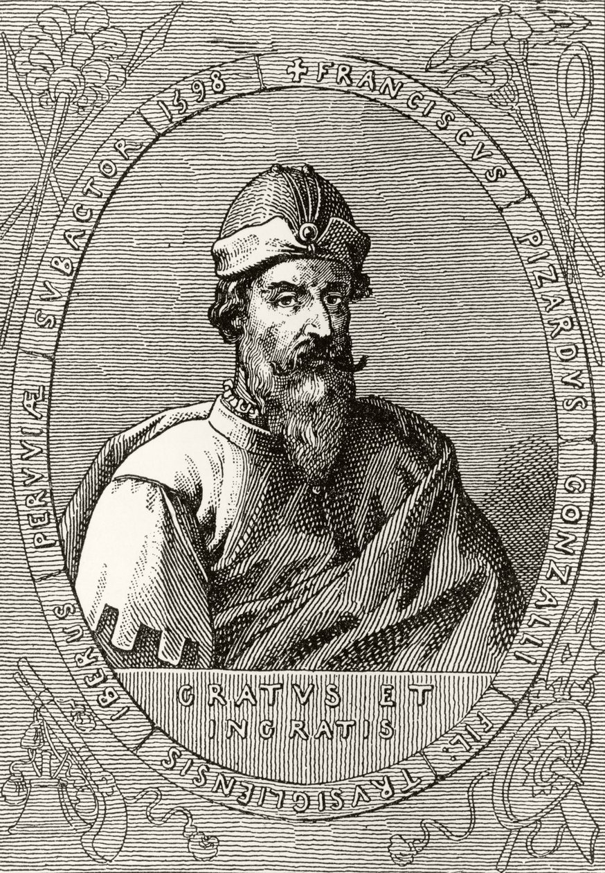 Francisco Pizarro Gonzalez tekijältä Unbekannt Unbekannt