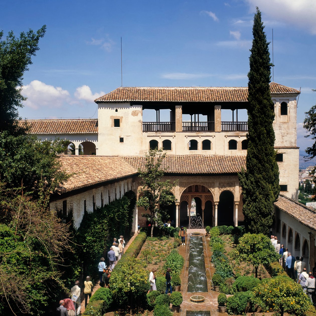 Generalifen palatsi, Granada, Espanja. tekijältä Unbekannt Unbekannt
