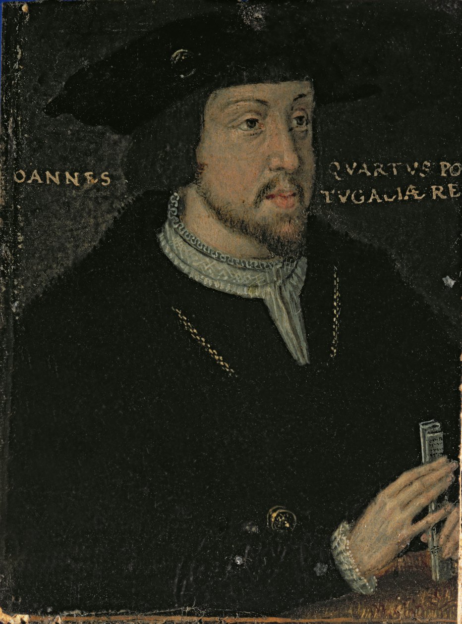 Portugalin kuningas Johannes I "suuri" tai "paskiainen", 1500-luvun loppu (öljy paperille kankaalle) tekijältä Unbekannt Unbekannt