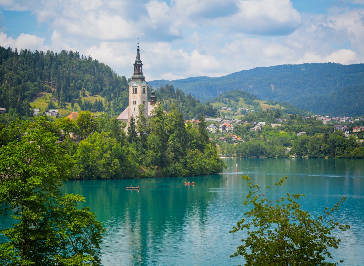 Bled-järvi, Slovenia tekijältä Unbekannt Unbekannt