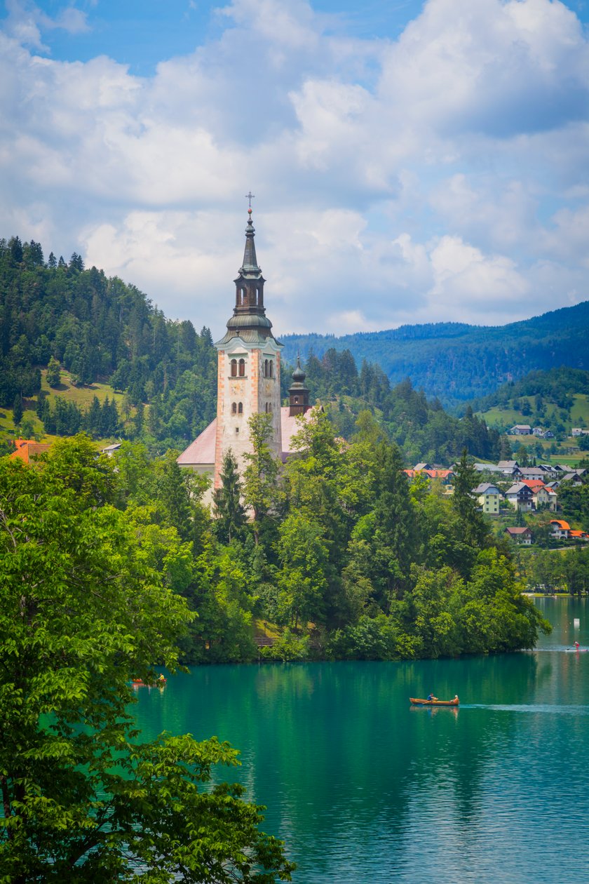 Bled-järvi, Slovenia tekijältä Unbekannt Unbekannt