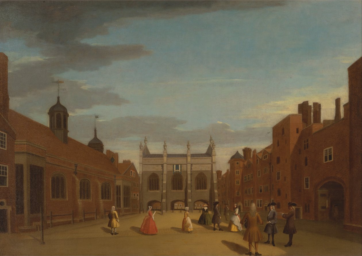 Lincolns Inn, kappeli ja Old Hall, Lontoo tekijältä Unbekannt Unbekannt