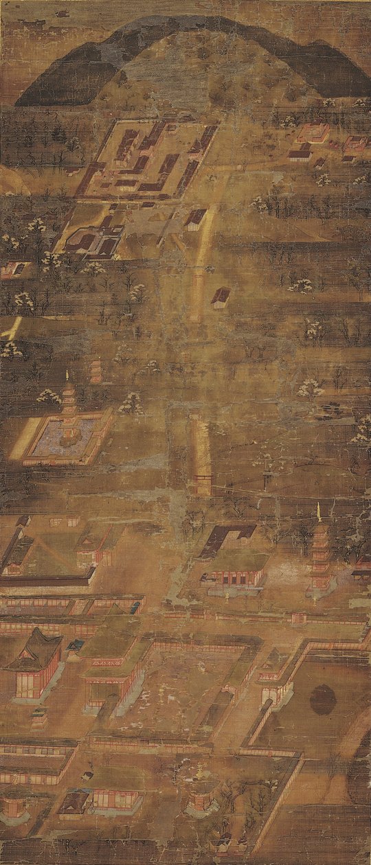 Kasugan pyhäkön ja Kofuku-ji-temppelin mandala tekijältä Unbekannt Unbekannt