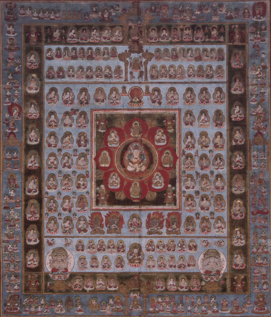 Mandala of the Two Realms (Kongokai), Senkoji, Tonami, Toyama, Japani tekijältä Unbekannt Unbekannt