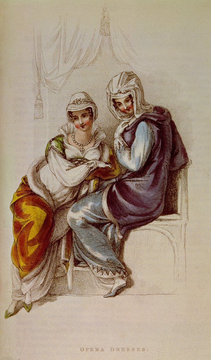 Oopperamekot, Ackermann print, 1811 tekijältä Unbekannt Unbekannt