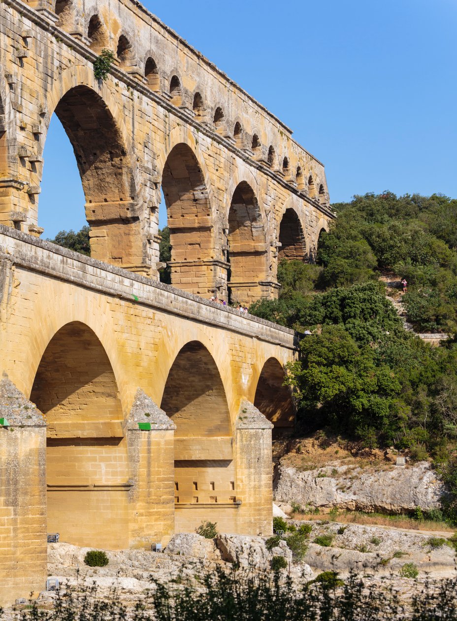 Pont du Gard, roomalainen akvedukti, Ranska. tekijältä Unbekannt Unbekannt