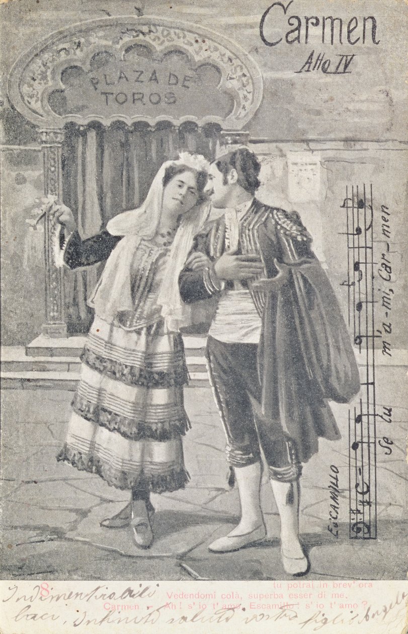 Postikortti Georges Bizet