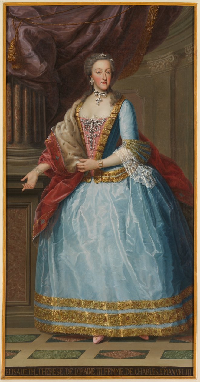 Portrait of Elizabeth of Lorraine tekijältä Unbekannt Unbekannt