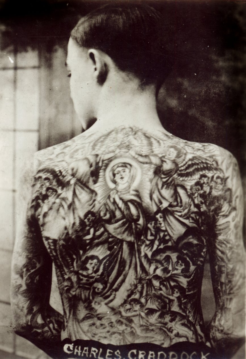 Tatuoitu mies, 1921 tekijältä Unbekannt Unbekannt