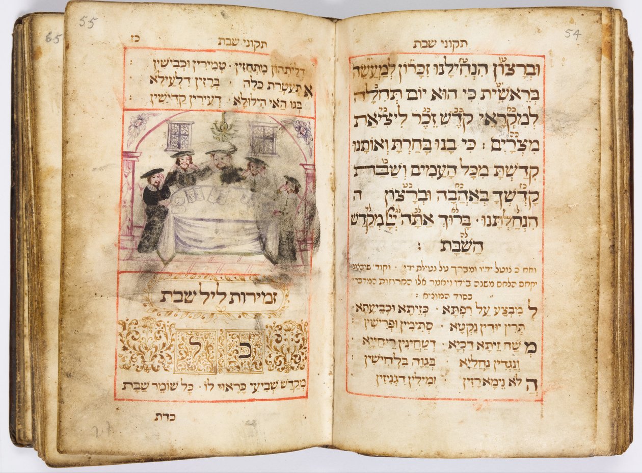 Tikkunei Shabbat (sapatin rukouskirja) tekijältä Unbekannt Unbekannt