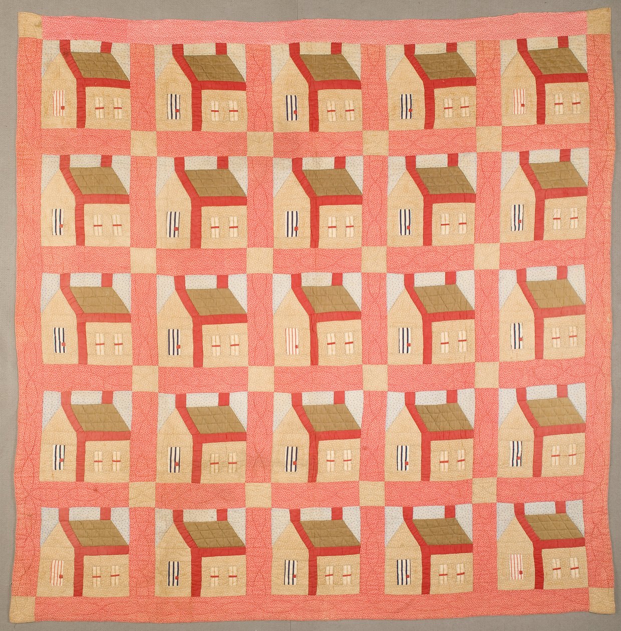 Yhdysvallat - School House Quilt tekijältä Unbekannt Unbekannt