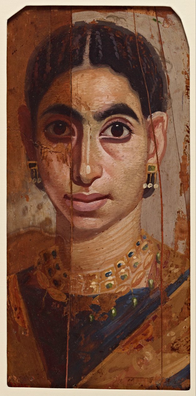 Tuntematon, Egypti - Naisen muotokuva tekijältä Unbekannt Unbekannt