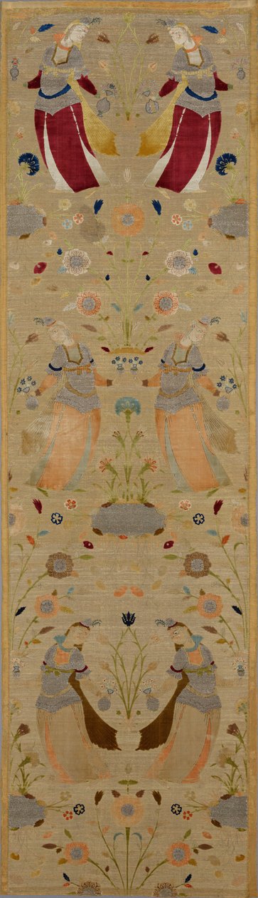 Tuntematon, Iran, 1700 -luku - Silk Velvet Textile tekijältä Unbekannt Unbekannt