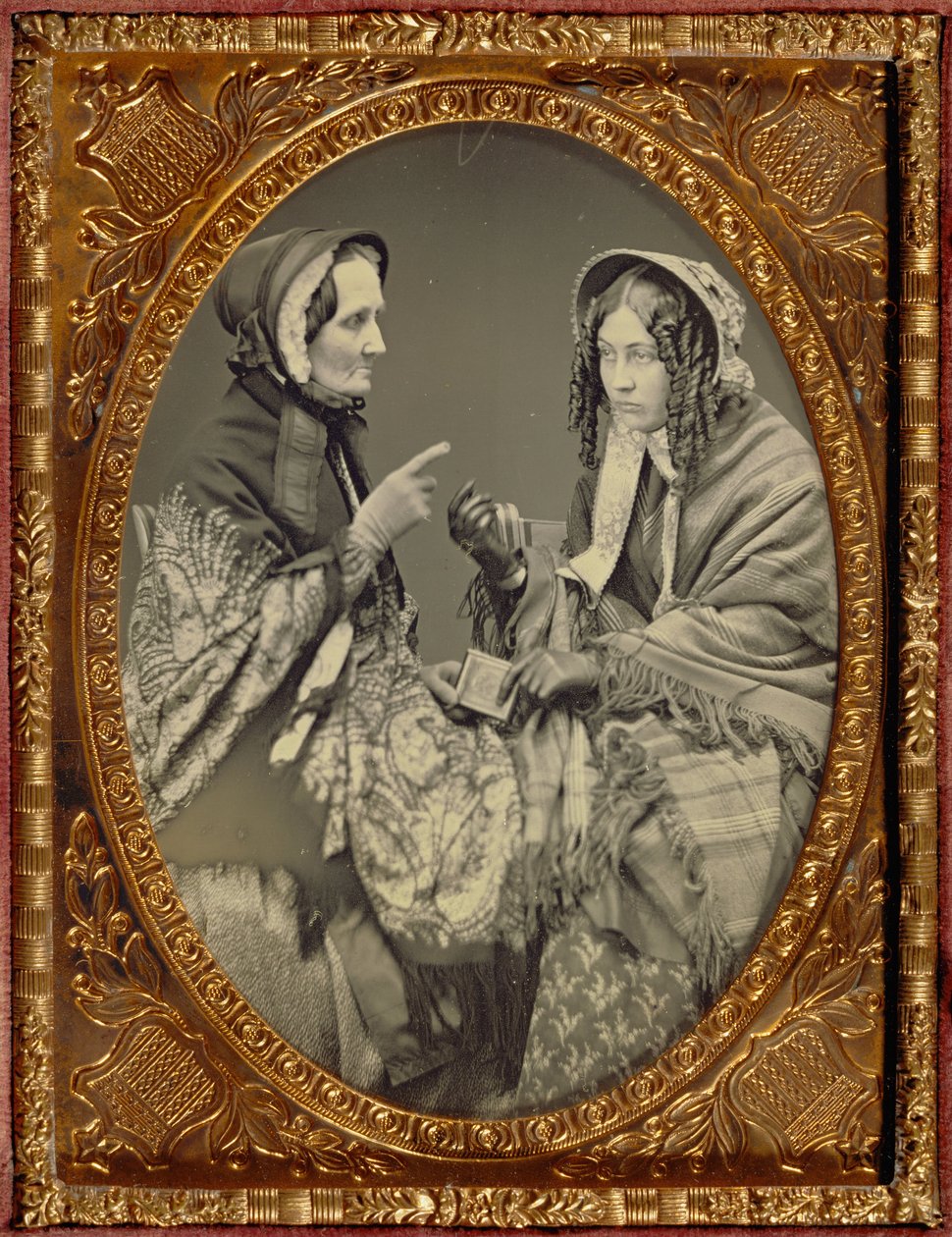 Tuntematon tekijä, amerikkalainen - (Portrait of Two Actresses) tekijältä Unbekannt Unbekannt