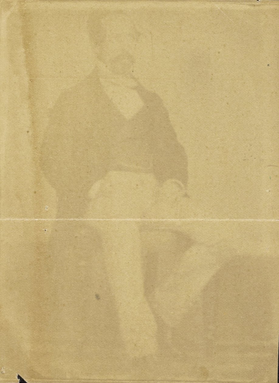 Tuntematon valmistaja, brittiläinen, aktiivinen Intia noin 1843 - (Muotokuva istuvasta miehestä) tekijältä Unbekannt Unbekannt