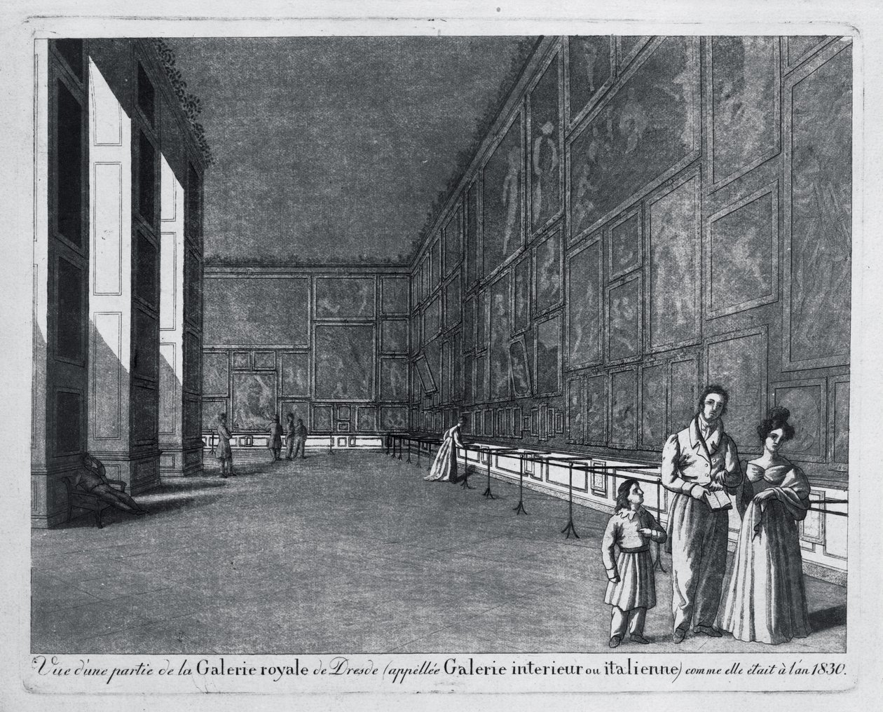 Näkymä Jüdenhofen entisen tallin galleriaan tekijältä Unbekannt Unbekannt