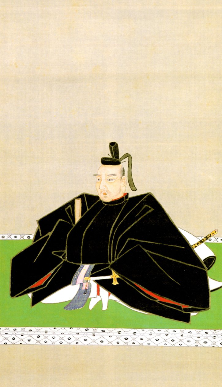 秋 元 喬 知 の 肖像。 tekijältä Unbekannt