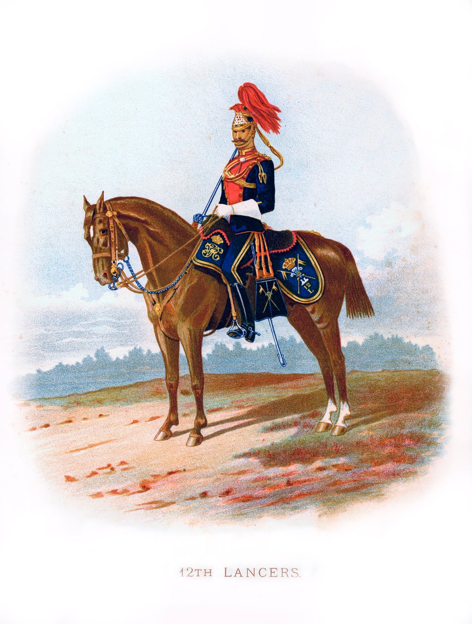 12th Lancers, 1889 tekijältä Unbekannt
