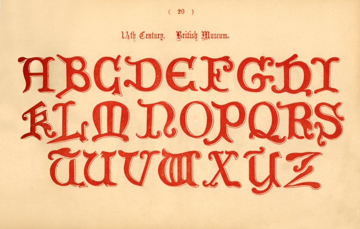 1300-luku. British Museum, 1862 tekijältä Unbekannt