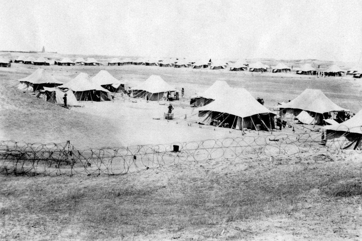 15 RWR-pataljoonan leiri, Samarra, Mesopotamia, 1918 tekijältä Unbekannt