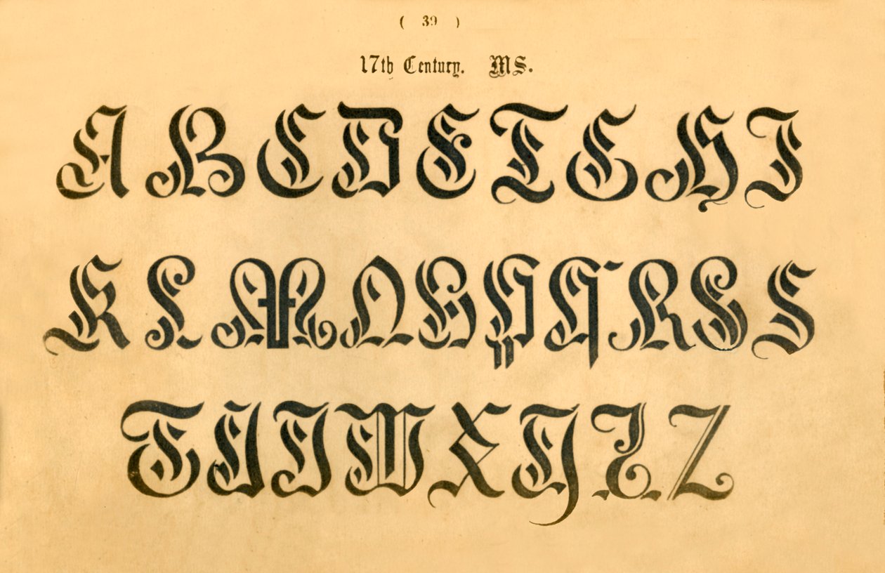 17. vuosisata. MS., 1862 tekijältä Unbekannt