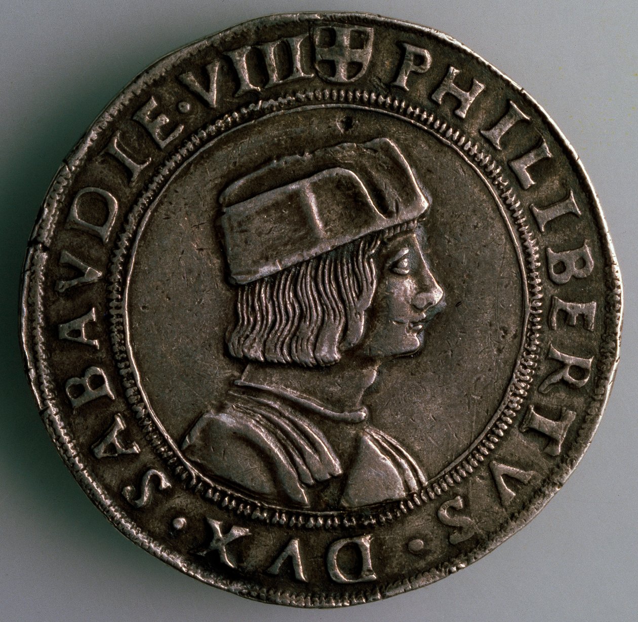 4-testoon. Savoyn herttuakunta, Italia, etupuoli: Philibert II, Savoyn herttua, 1497-1504 tekijältä Unbekannt