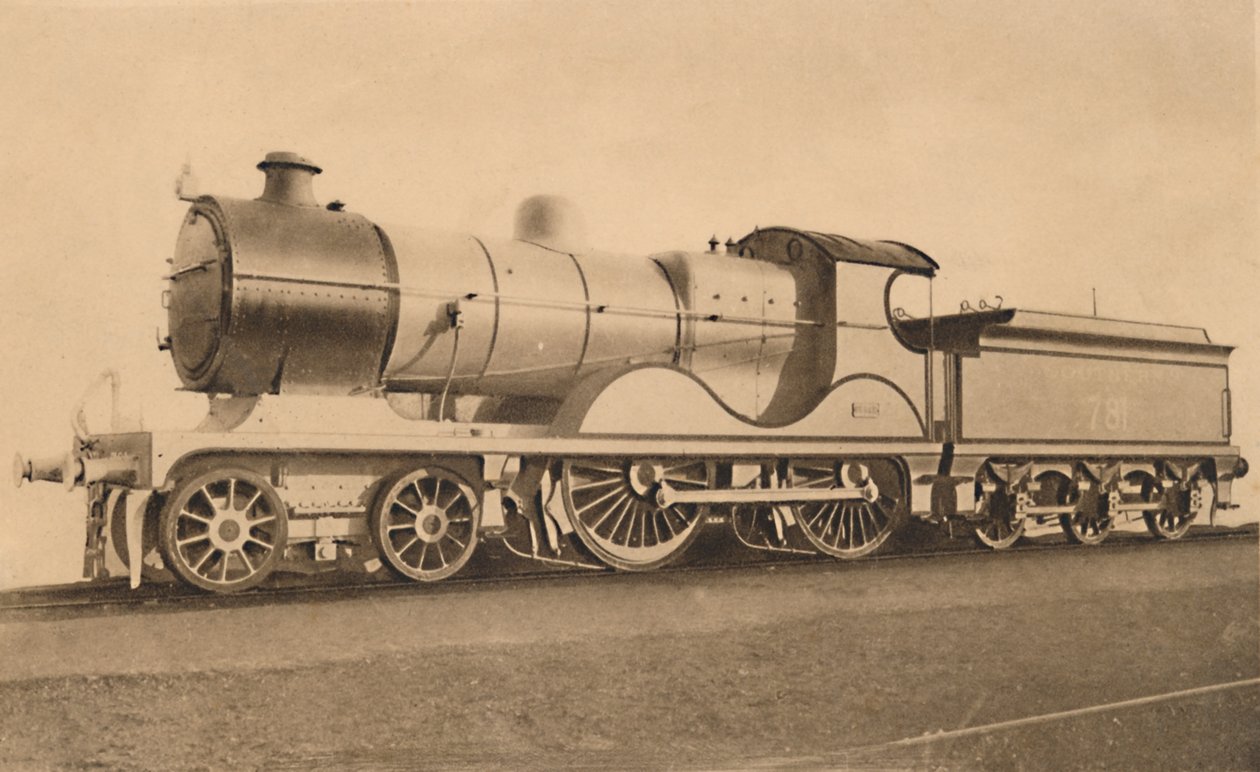 4.4.0. Express Engine No. A. 781, 1900-luvun alku. tekijältä Unbekannt