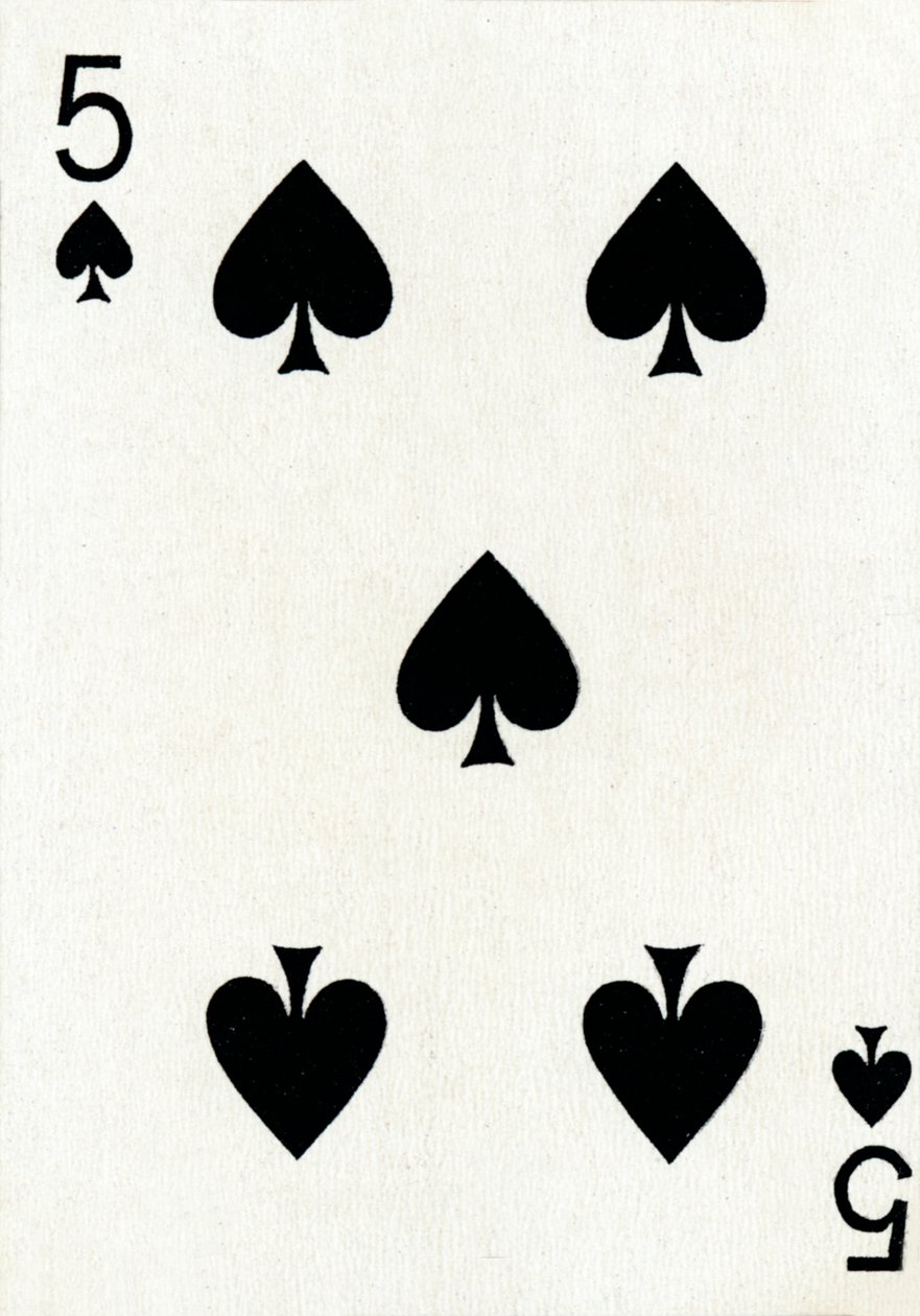 5 Spades Goodall & Son Ltd.:n pelikorttipakasta, 1940 tekijältä Unbekannt